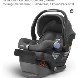 Uppababy MESA Infant Car Seat - Jordan Charcoal + 2 Bases