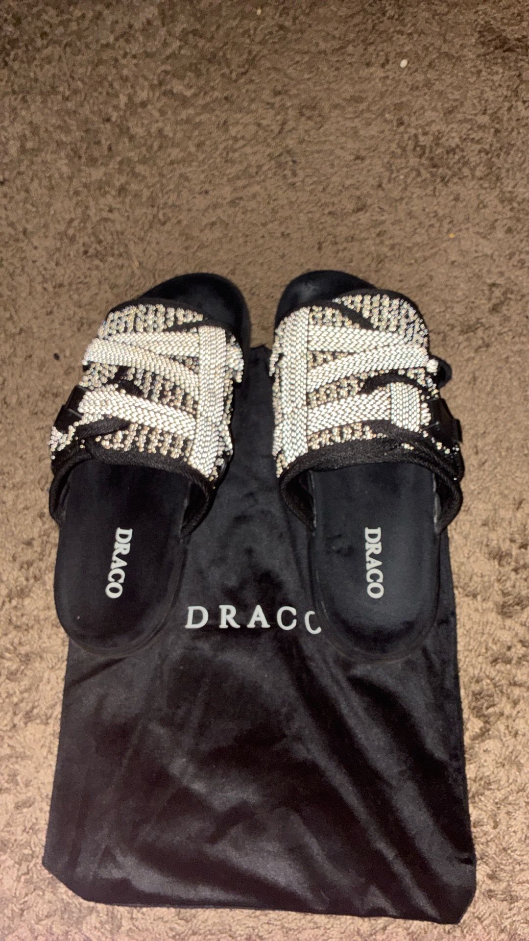 Black Reflective Draco Slides
