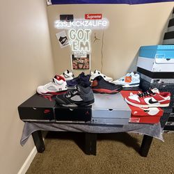 Brand New Air Jordan 4’s/ 1 Dunk. All size 14 with original boxes!