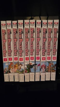 The Seven Deadly Sins Manga Lot