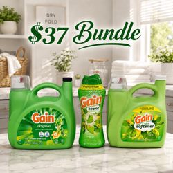 Gain Liquid Detergent Scented Beads  & Softener