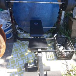 Body Vision Adjustable Bench 1020 LB/  Bowflex Motivator 