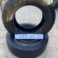 275. 65 R20E 2Tires