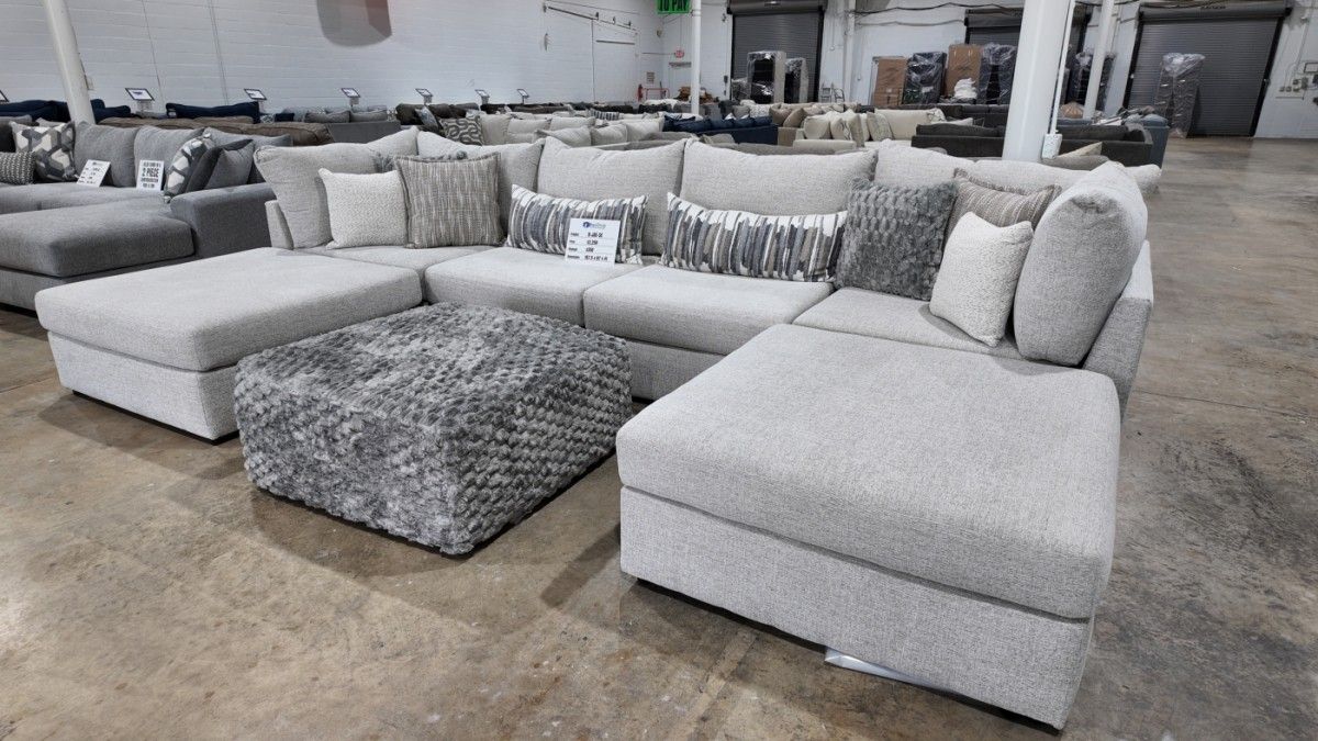 Brand New Oversized Modular Sectional  Cozy  &  Flexible!