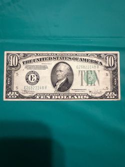 1934 $10 bill