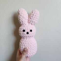 Crochet Peeps Bunny Plush🩷🐰