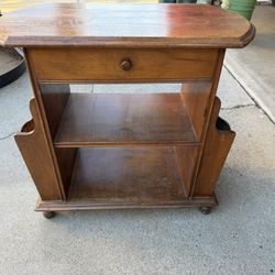 Wooden Side Table