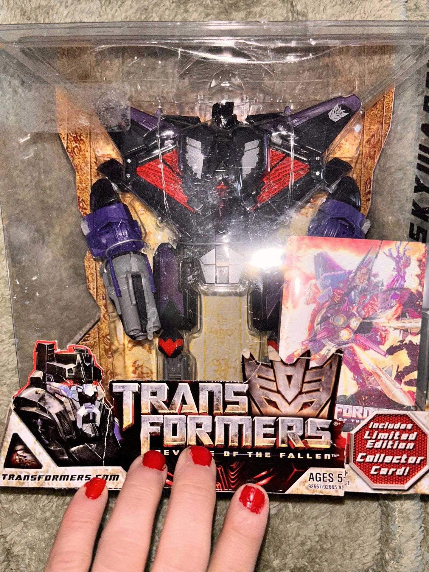 Transformers Revenge of the Fallen Voyager Class Skywarp