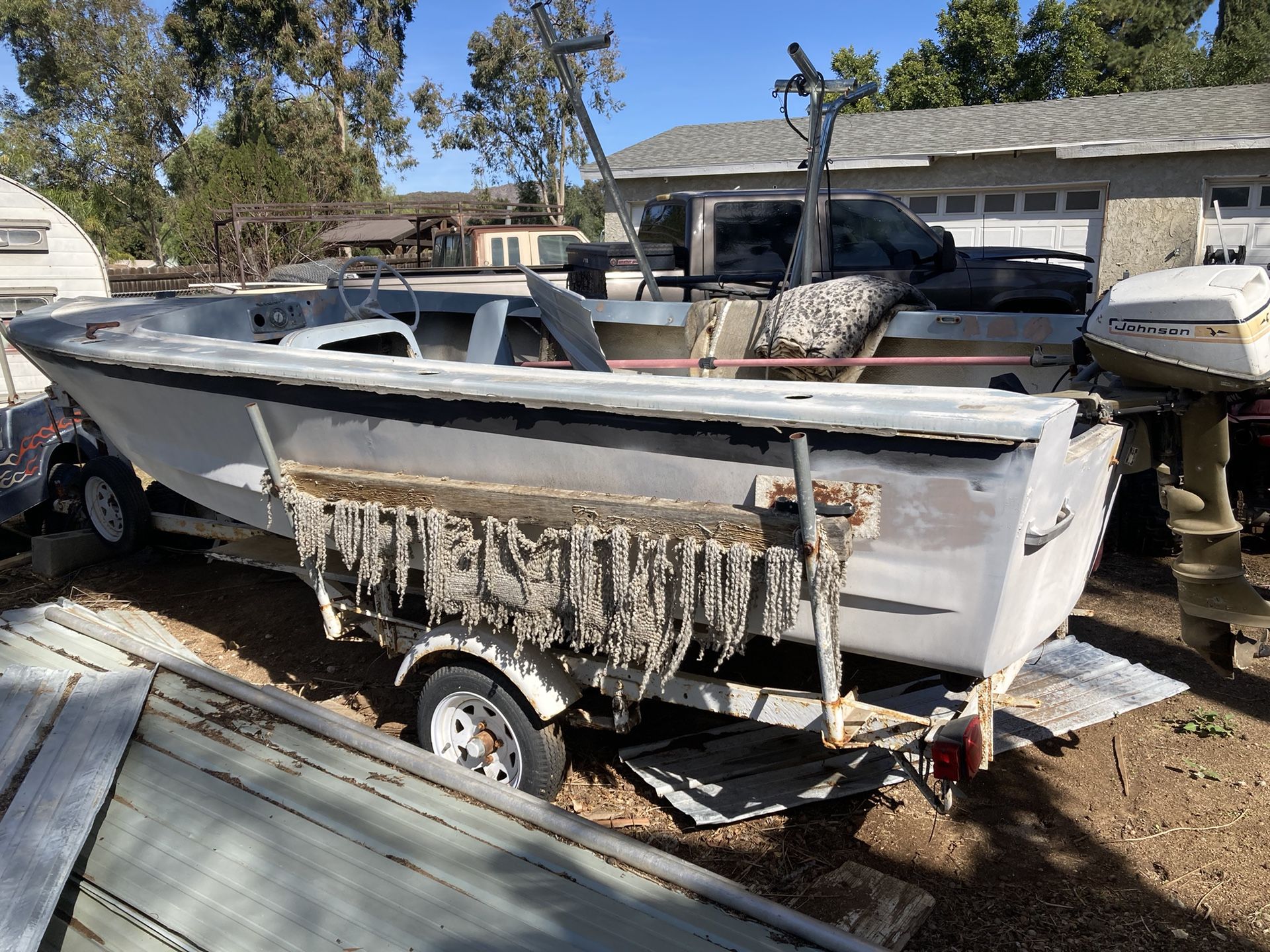 Boat & Trailer $450 OBO
