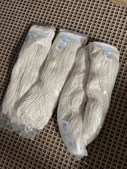 NEW Commercial Cotton Mop Heads – Lot of 4
