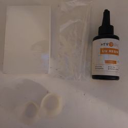 100G UV Crystal Clear  Hard UV Resin Kit With Light (19)