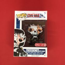 Funko Pop! Movie: Marvel Captain America: Civil War - Crossbones #140 VAULTED