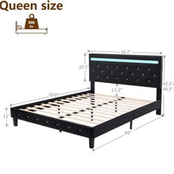Queen Bed frame 