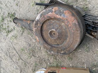 Chevy Two Barrel, carburetor, air cleaner 6 Cylinder 283 6 In Line 