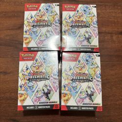 Pokemon Prismatic Evolutions Booster Bundle 