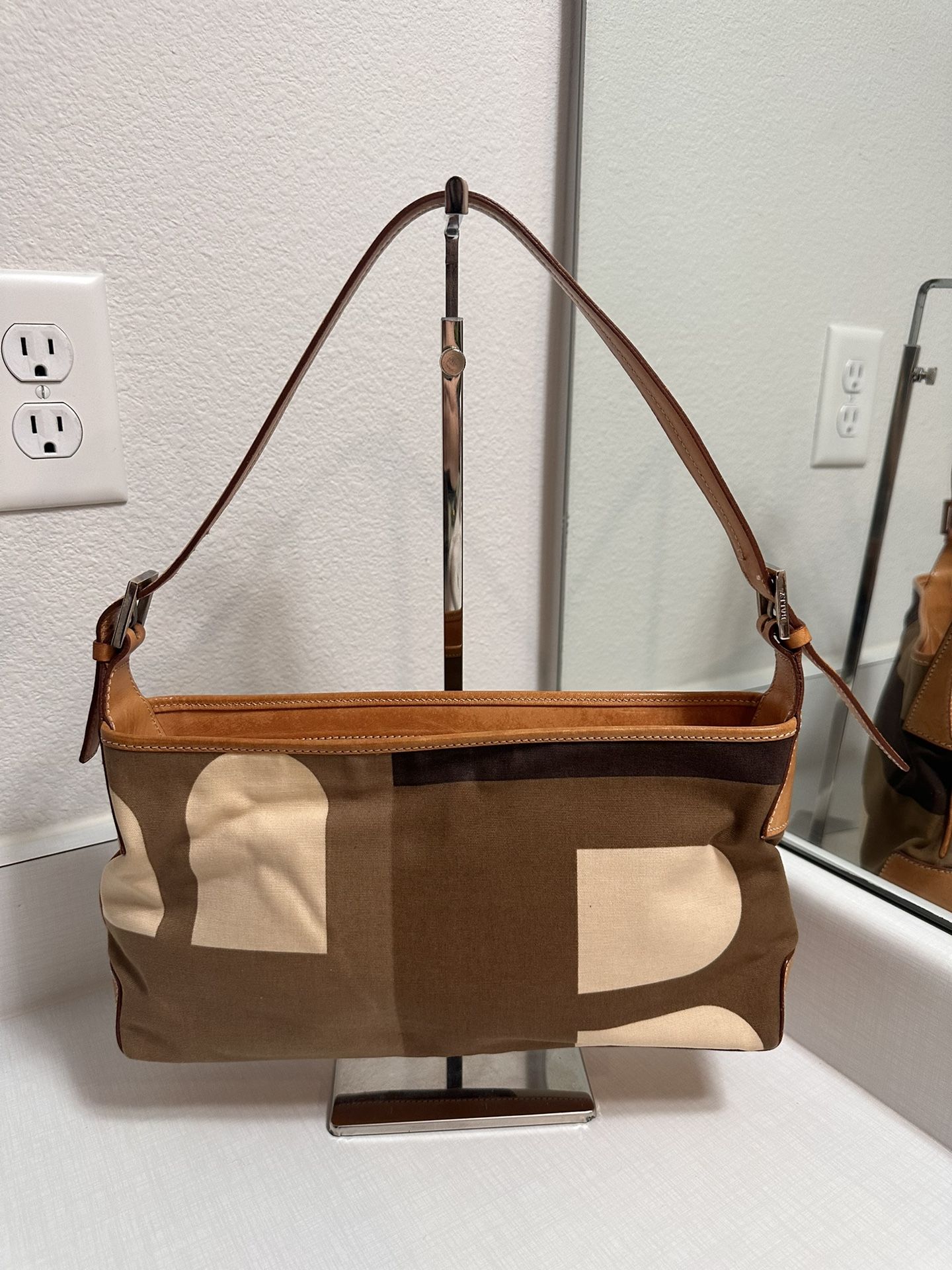 BALLY Canvas Shoulder Bag