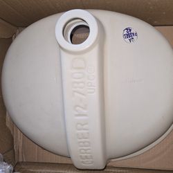 Brand New Gerber Luxoval 12-780D Undermount Bathroom Sink – 19"x16" – White