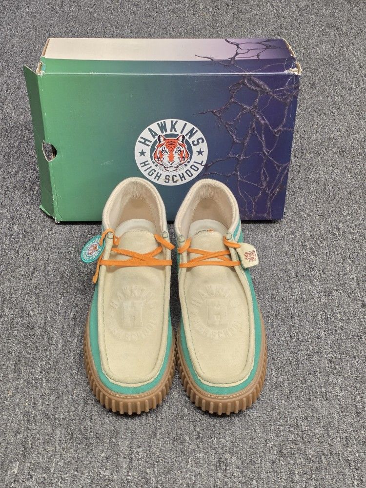 Clarks Originals Torhill Hi Stranger Things Hawkins High School Shoes Size 13