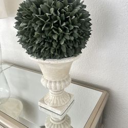 Faux Topiary Decor