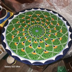 Large Talavera Plate 18#