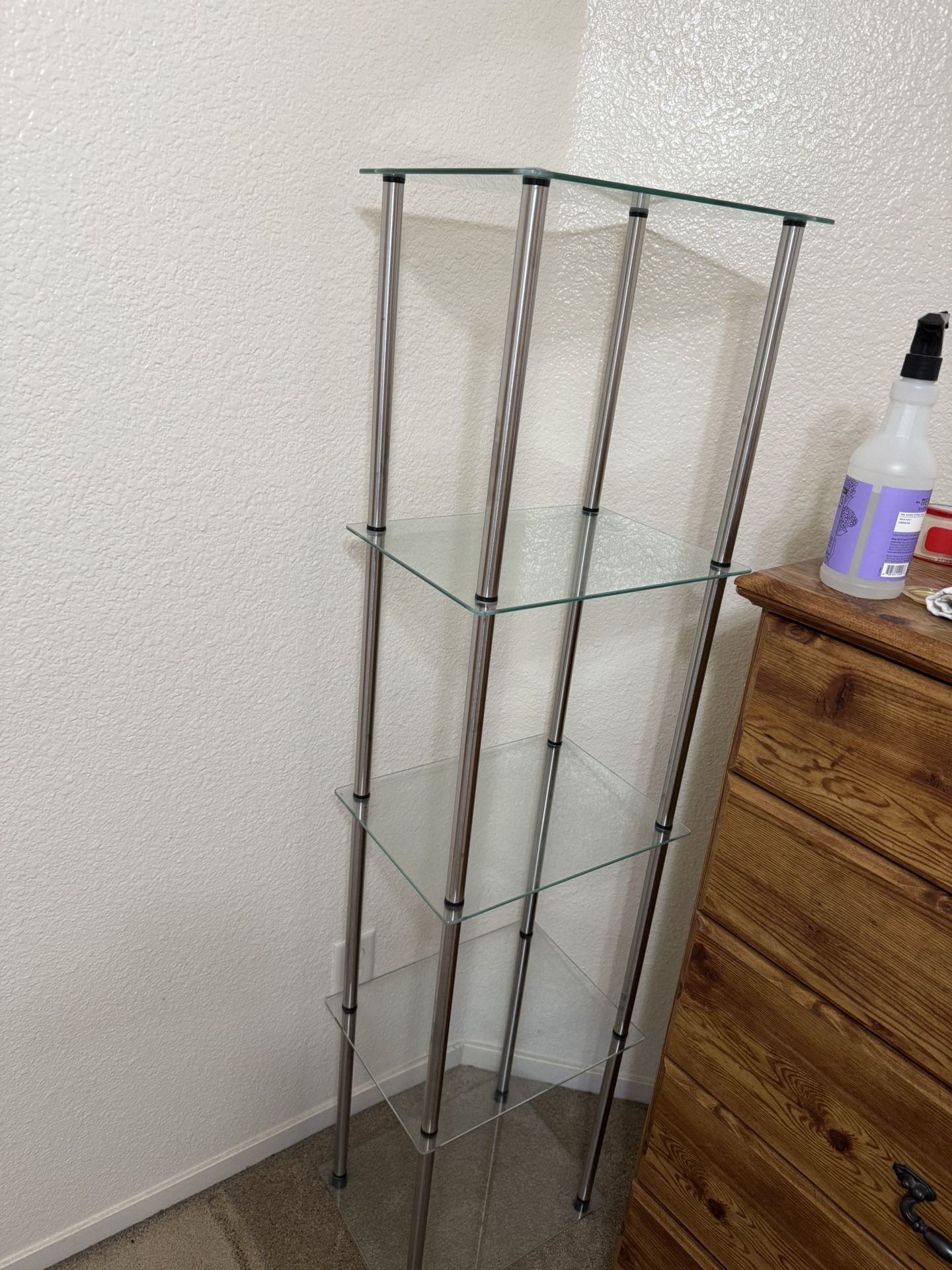 Glass Shelf Organizer