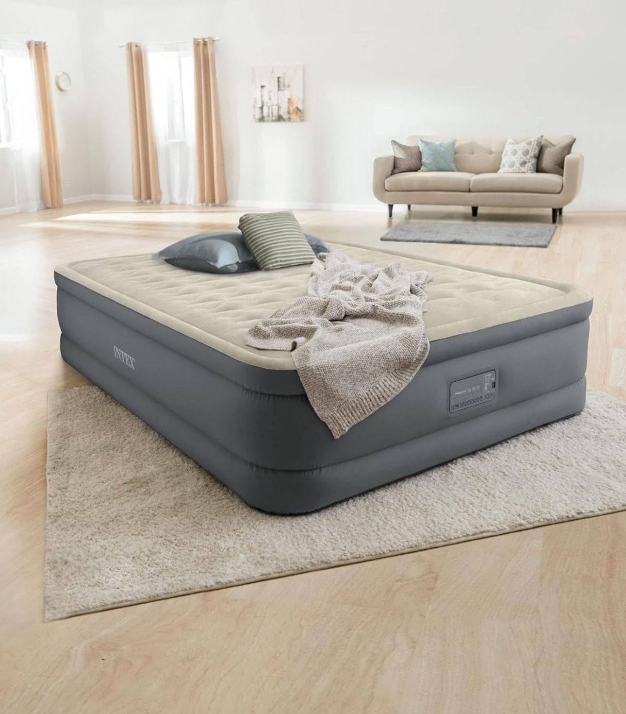 Intex PremAire II Air Mattress: Queen Size