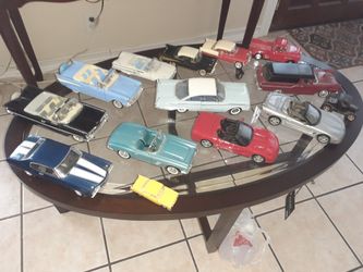 14 collectable die cast metal cars