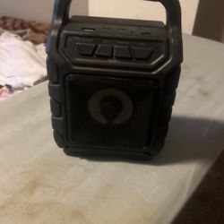 iLive Miniature Bluetooth® Tailgate Portable Party System in Black