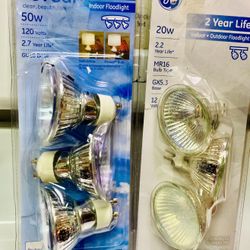 Two Packages Of Halogen Lights  For Sale 