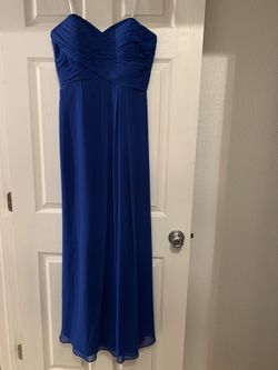 Royal blue dress