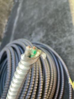 Electrical metal wire .