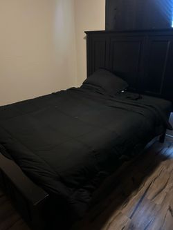 BED AND DRESSER