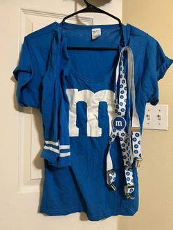 Blue M&M Costume 