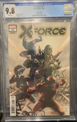 X-Force #22 (2021) CGC 9.8 Marvel Mastrazzo Variant Cover Comic Book