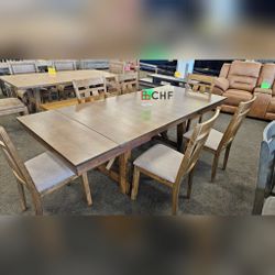 Thanksgiving Black Friday 7 Piece Dining Table Set  - Limited Time Offer 