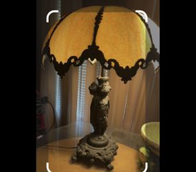 Vintage Slag Lamp