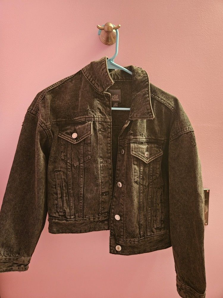 Wild Fable Black Jean Jacket