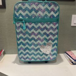Girls Sparkle Suitcase 