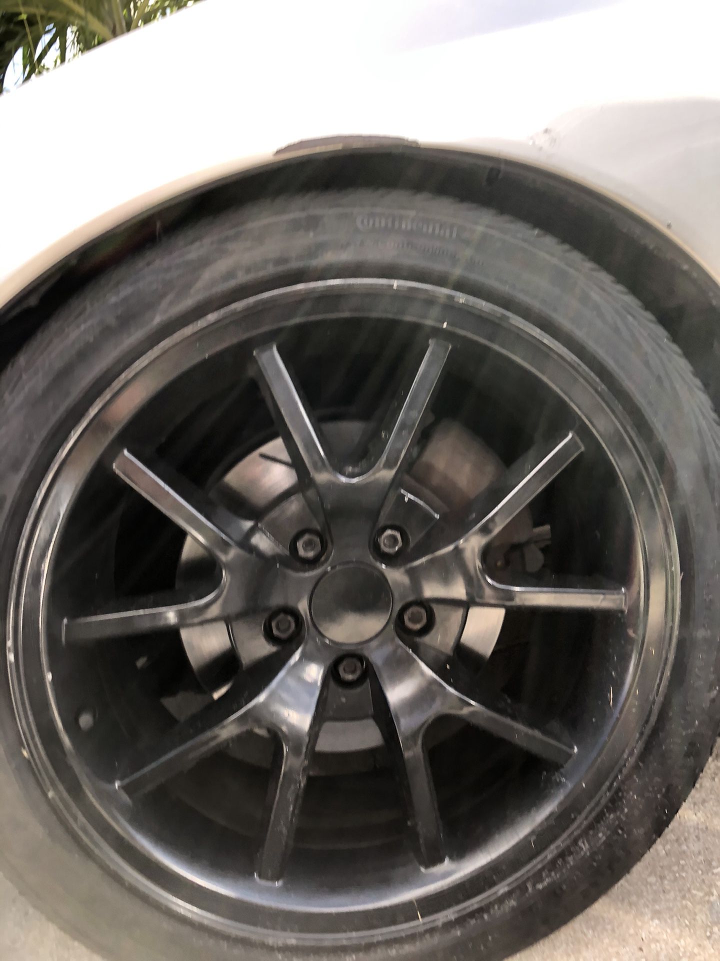 FR500 wheels mustang corvette