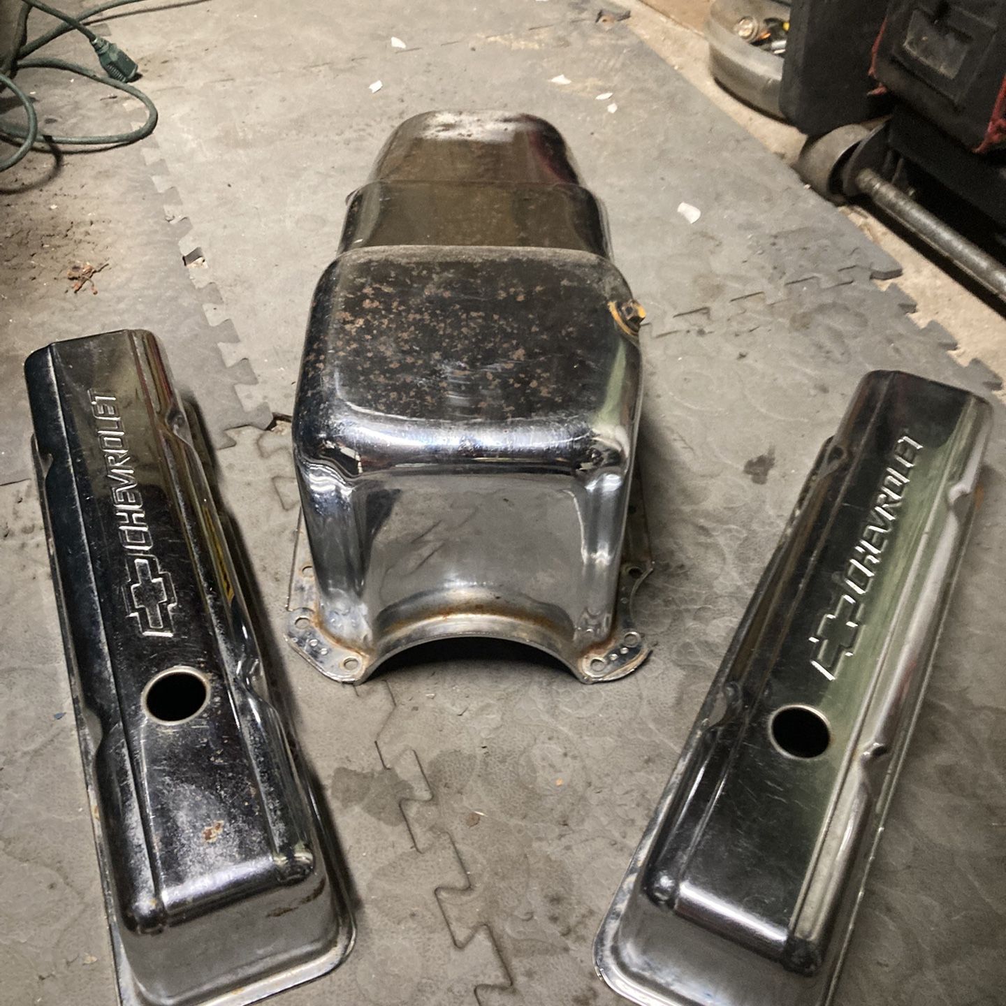 CHEVY SBC Chrome Engine Kit for Sale in Las Vegas, NV - OfferUp