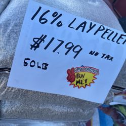 CHEAP CHICKED FEED LAY PELLET $17.99 For 50lb