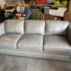 Simon Li Leather Sofa