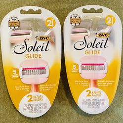 BIC Soleil 5 Glide Disposable Razors