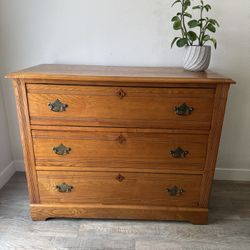 SPECTACULAR dresser - three drawers - chest - Eastlake - victorian - delivery available