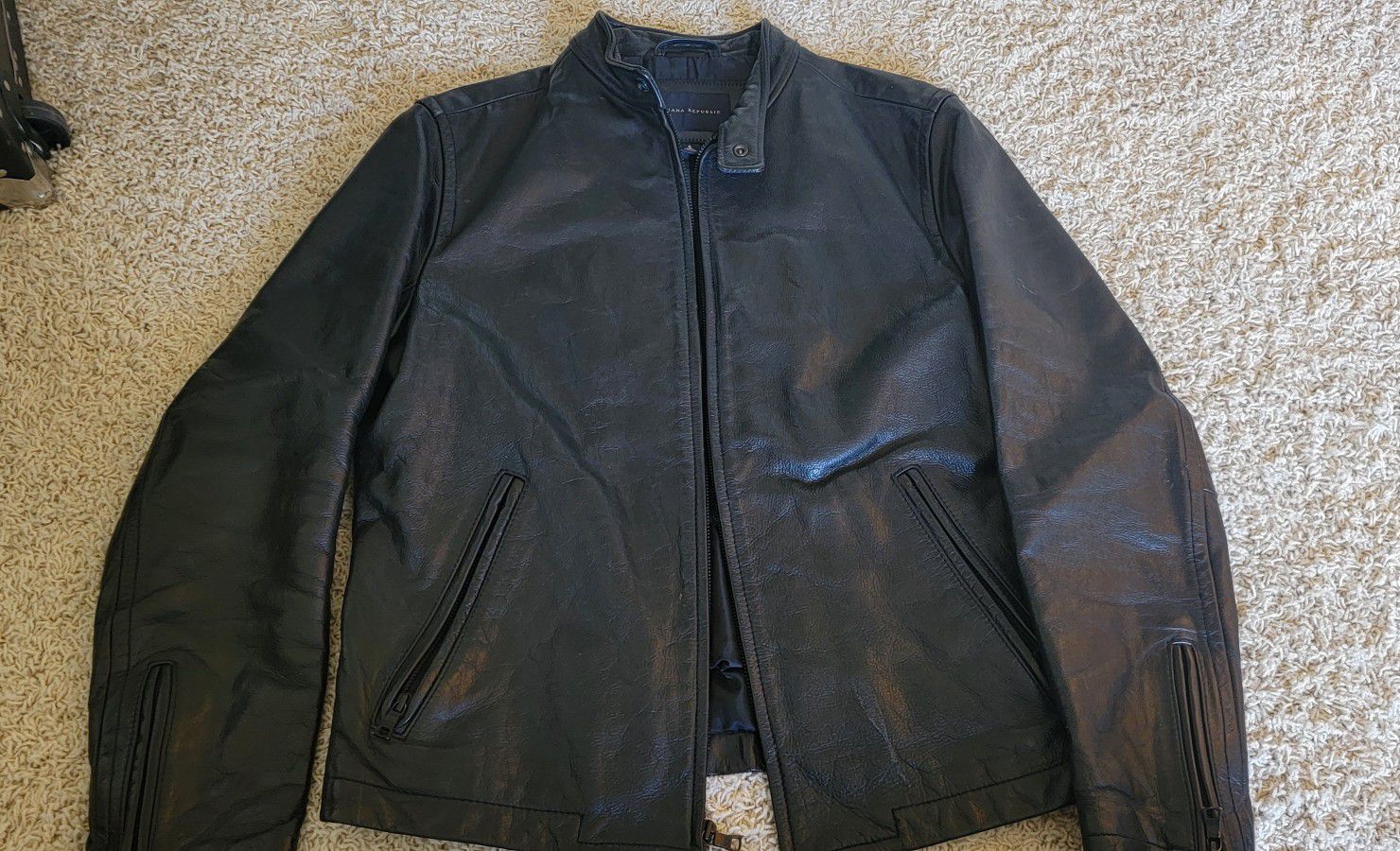 Banana Republic Leather Jacket 