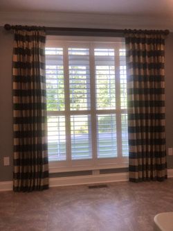 Best Offer…..Curtains and Rods more not shown in pictures 6 total extra Rods Great deal act fast.
