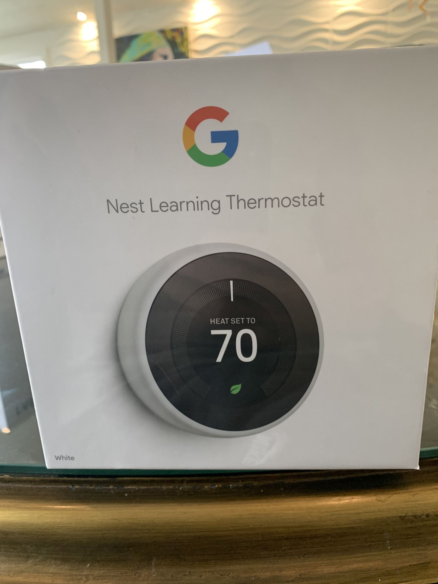 Brand New Never Opened Google Nest Learning Thermostat