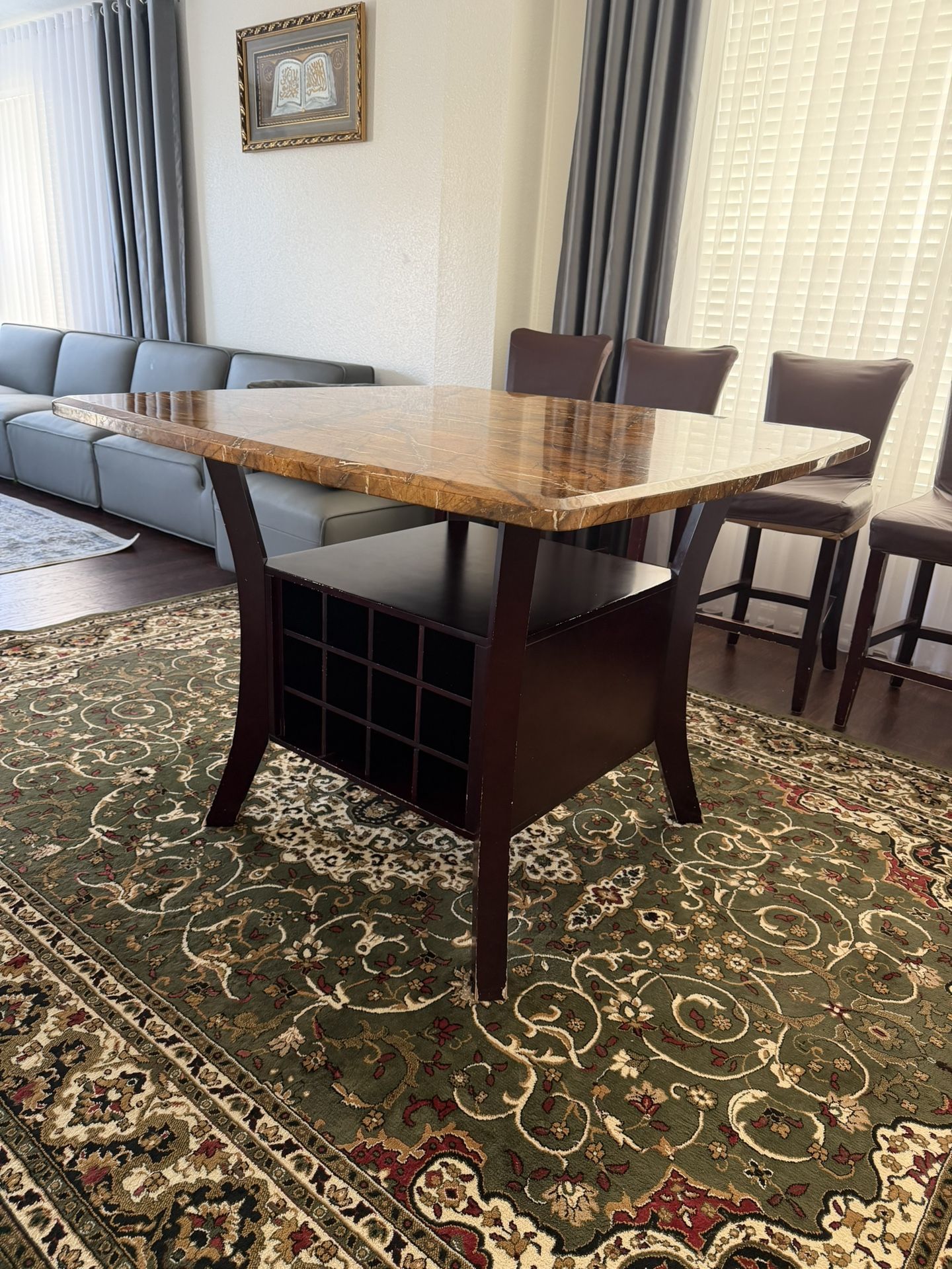 Table With 6 Chairs