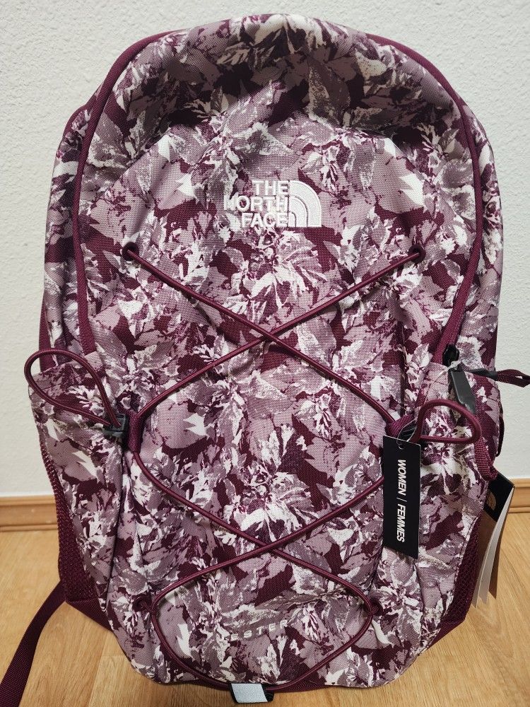 NEW, WITH TAGS - THE NORTH FACE Women's Jester Everyday Laptop Backpack, Boysenberry Coleus Camo Print