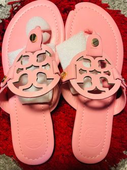Tory Burch Pink Matte Sandals